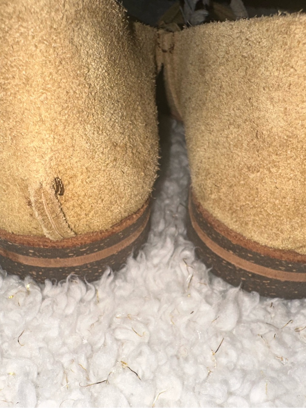 U - DOT JAPANESE Tan Suede Tassel Loafers - Picture 5 of 8